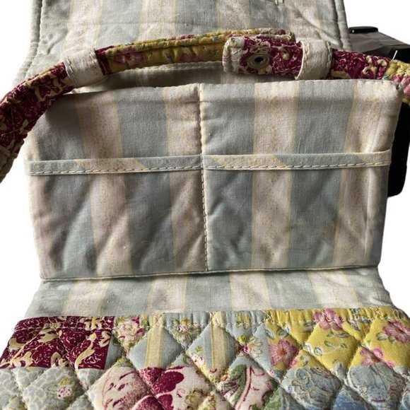 isabella's journey Crossbody Wallet Quilted Spring Floral Preowned - Picture 11 of 11